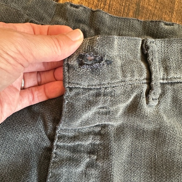 Levi’s | 70s Vintage Velvet Gray Flare/Bell Bottom Pants - Picture 13 of 14